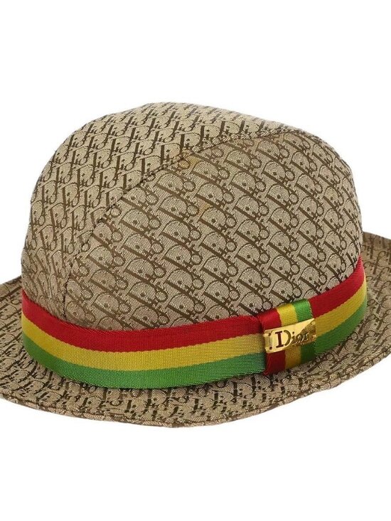 Christian Dior Trotter Hat Beige Rasta-Color main image 4